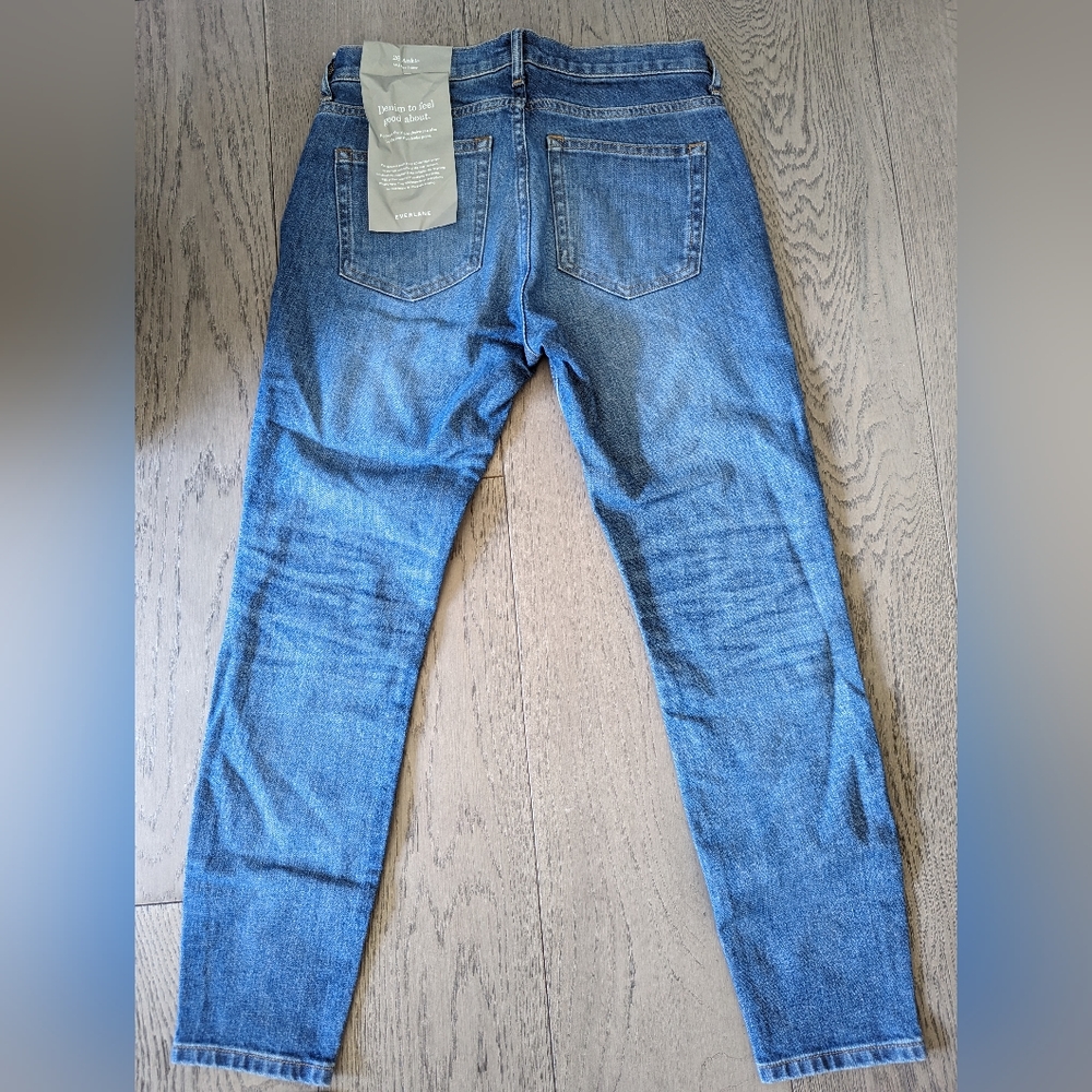Everlane mid-rise ankle skinny jeans